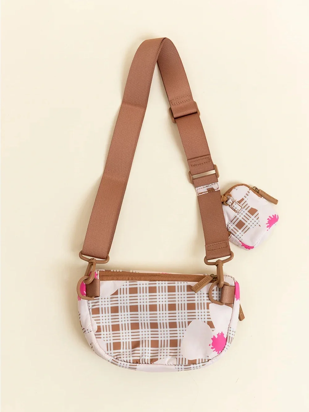 FIGHTING EEL: Barcelona Crossbody - Vintage Palaka Zinnia - Picture 8 of 8
